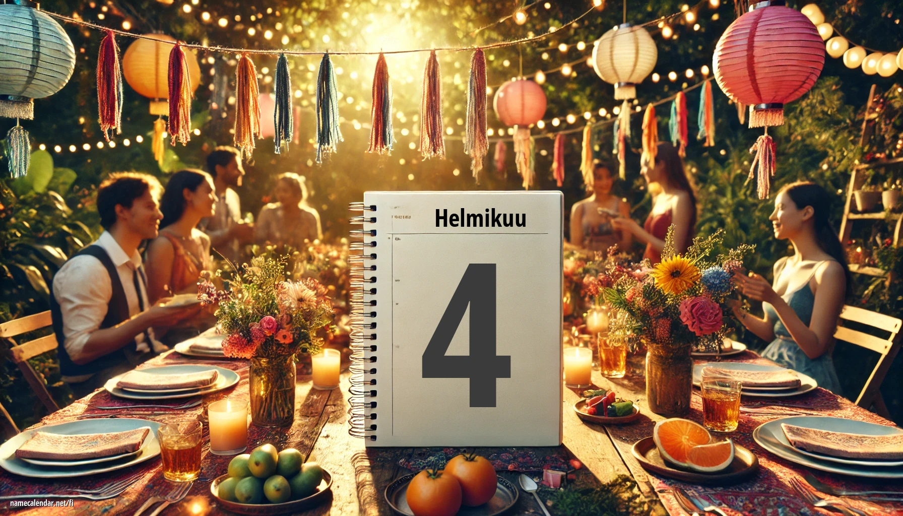 Nimipäivät helmikuun 4 päivänä - Nimipäivät kalenteri