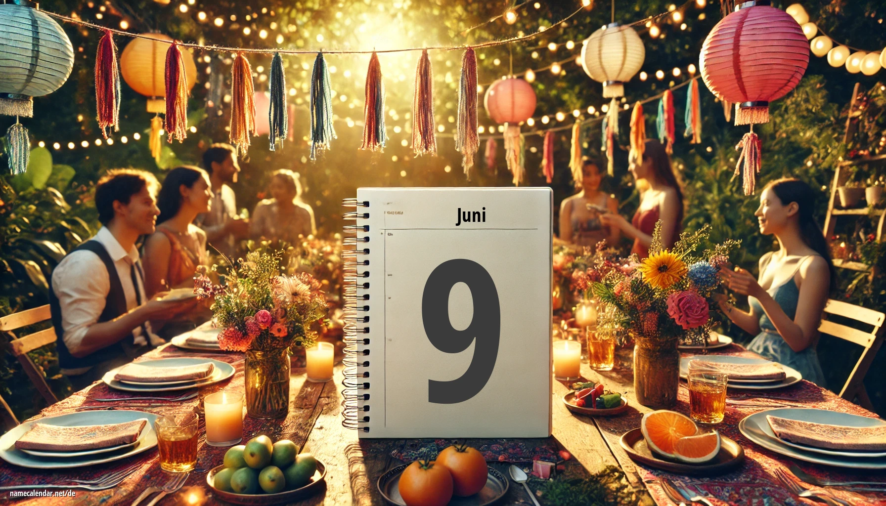 Namenstage am 9. Juni > Namenstage kalender