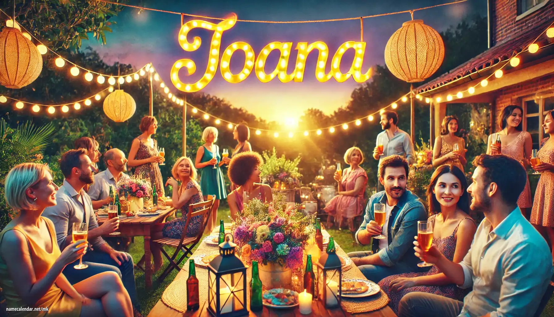 Прослава на именден и име - Joana