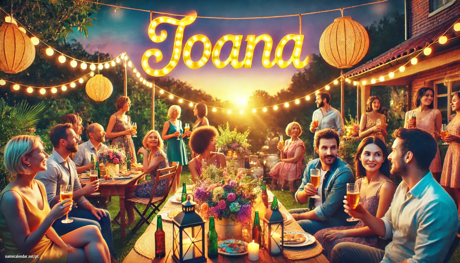 Celebração do dia do nome e nome - Joana