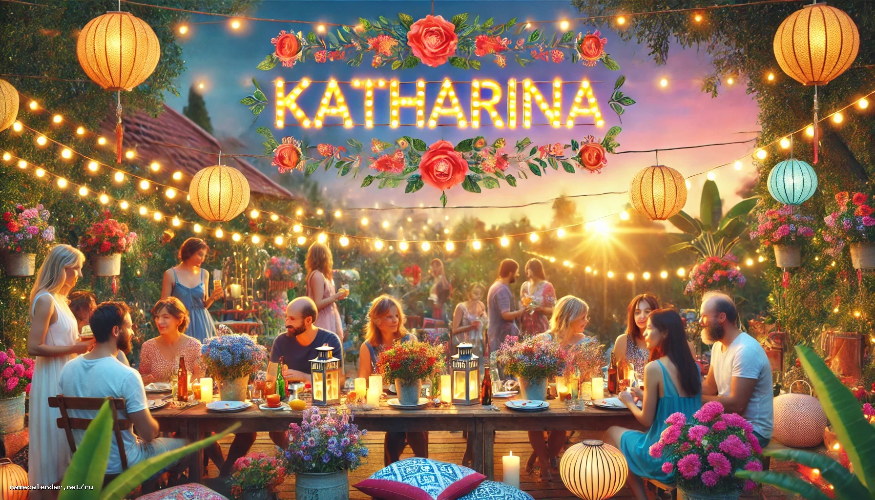 Празднование именин и именин - Katharina