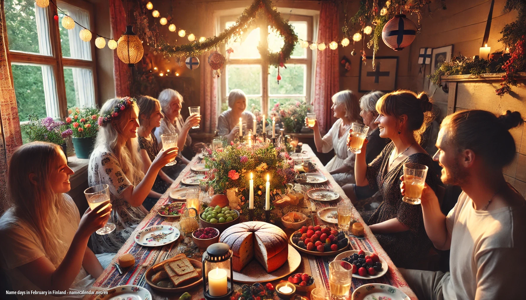 Celebration of name day and name in Finland Celebration of name day and name in Finland