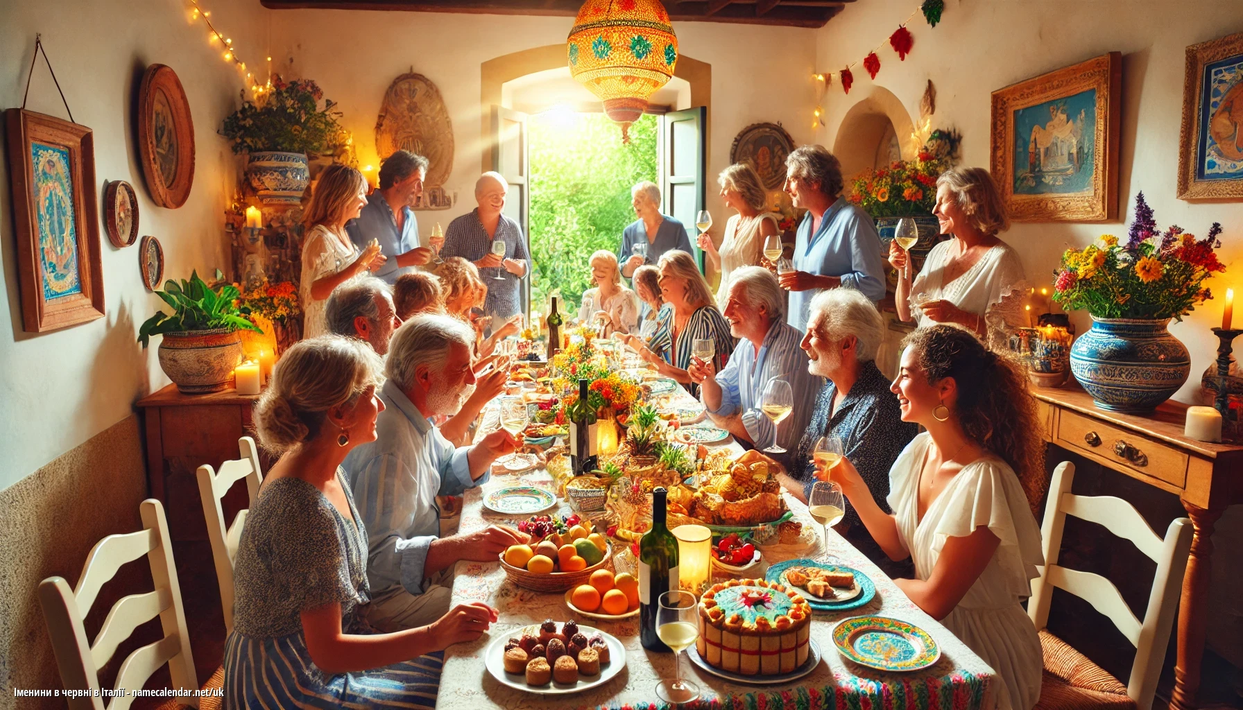 Святкування іменин та імен в Італії