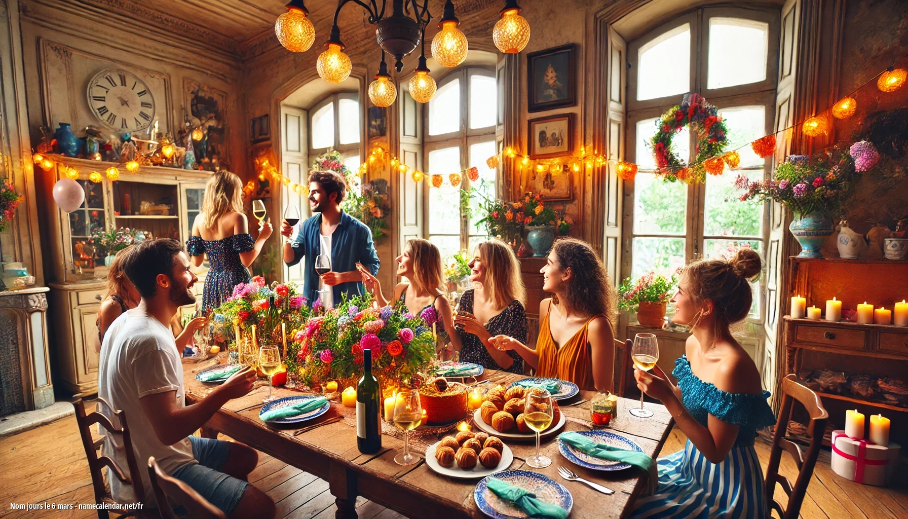 Célébration du jour du nom et du nom